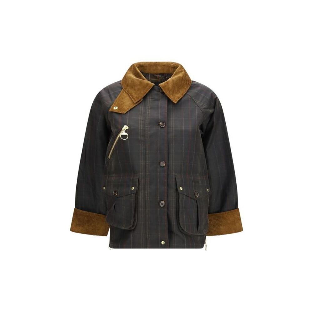 Barbour Bicolor Cotton Full-Length Women's Jacket